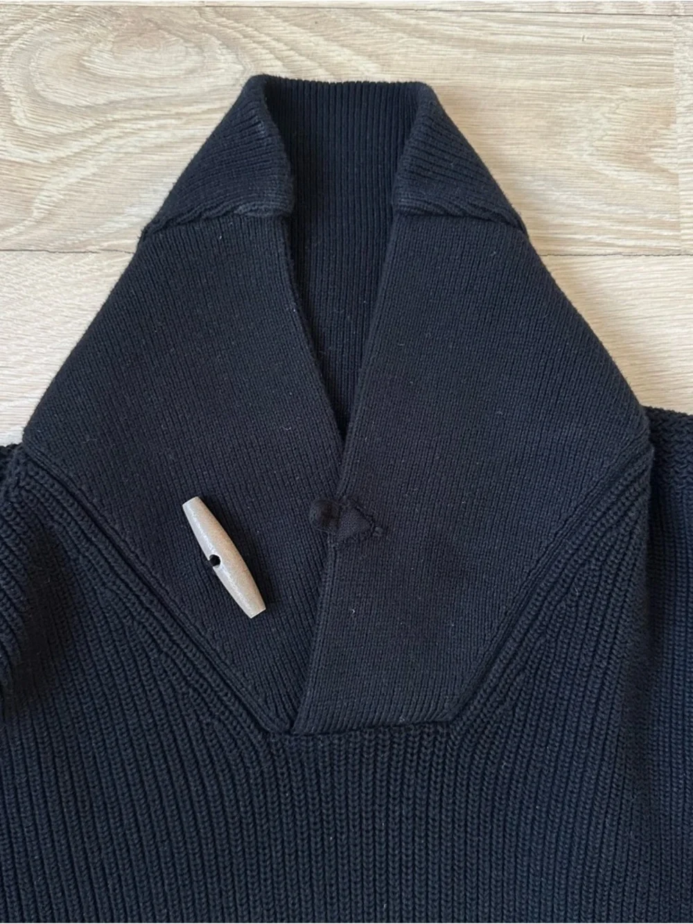 J.CREW - MENS BLACK SWEATER - SIZE LARGE